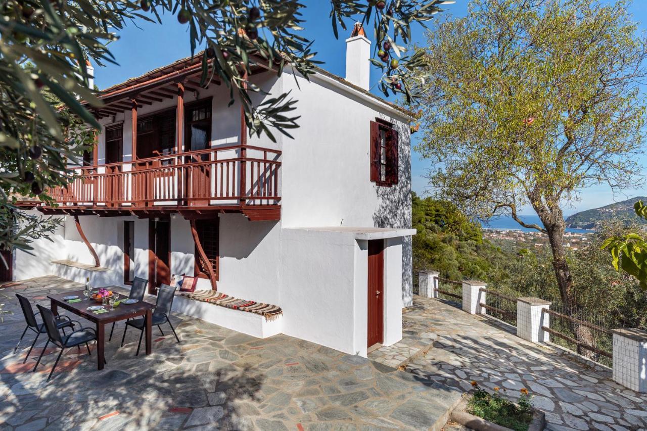 Aletri Pool Cottage Skopelos Town Exterior photo